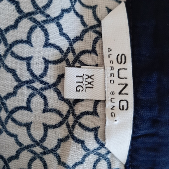 SUNG Alfred Sung tunic, XXL - Picture 3 of 3